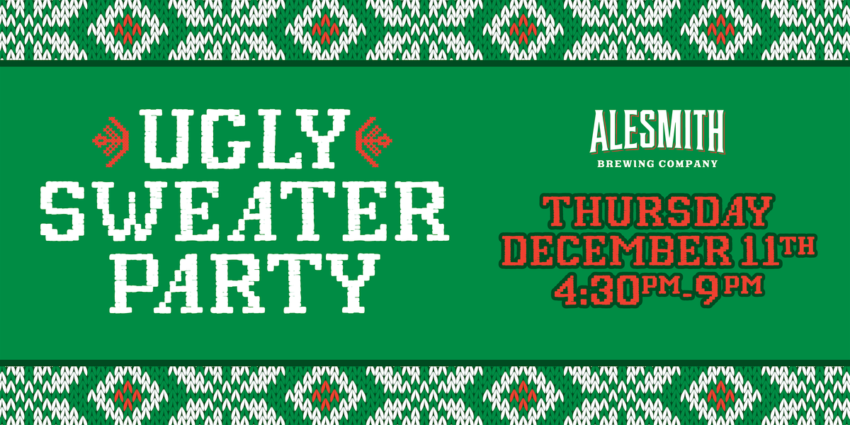 AleSmith Ugly Sweater Party, 11 December | Event in San Diego | AllEvents