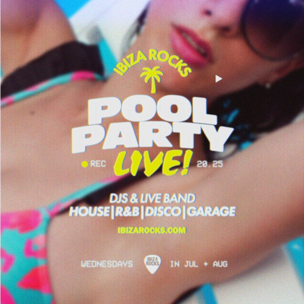 Ibiza Rocks Pool Party - Live, 27 August | Event in Ibiza | AllEvents