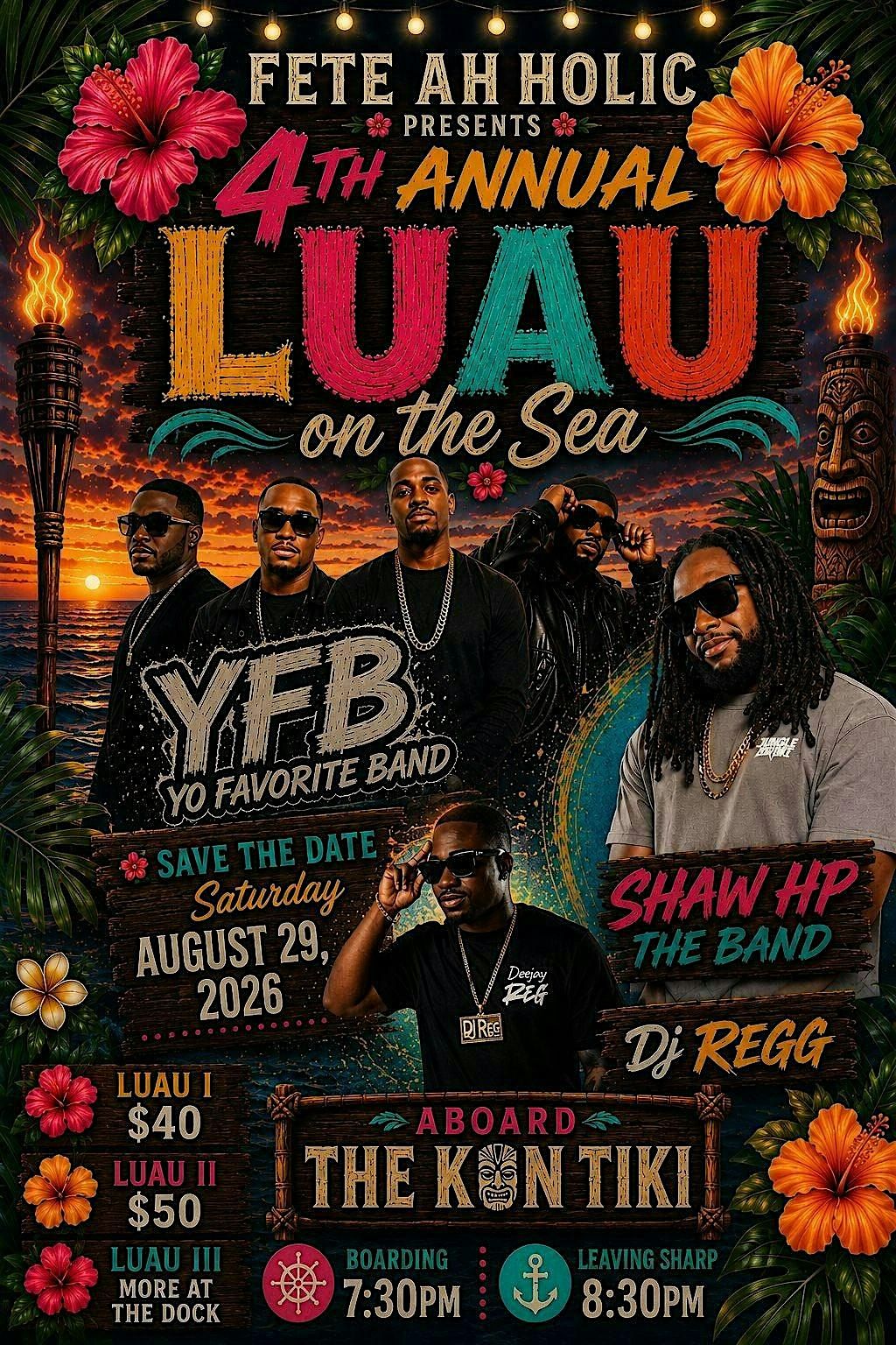 Luau on the Sea at Saint Thomas