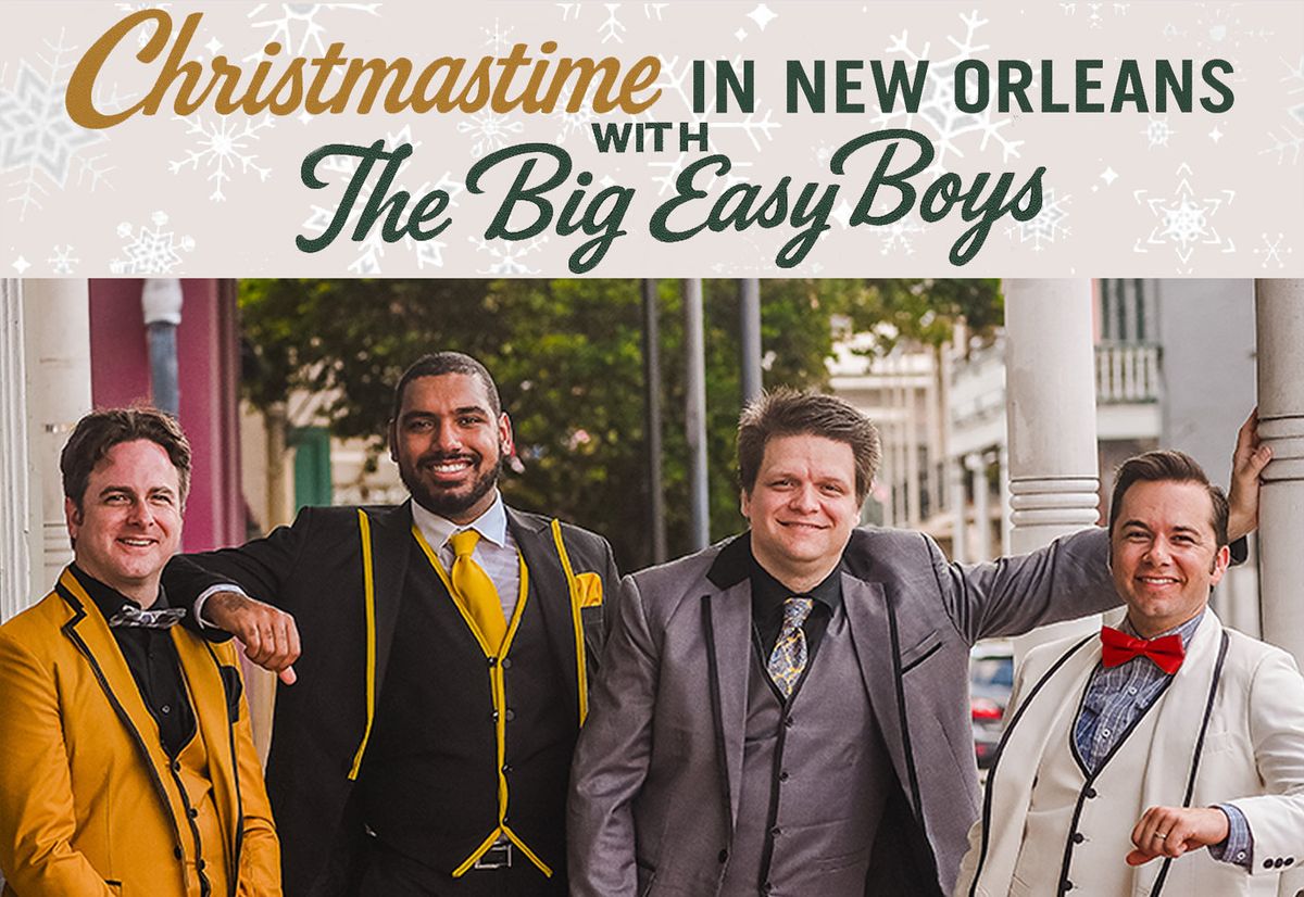 Christmastime in New Orleans with the Big Easy Boys, 10 December | Event in Kenner | AllEvents