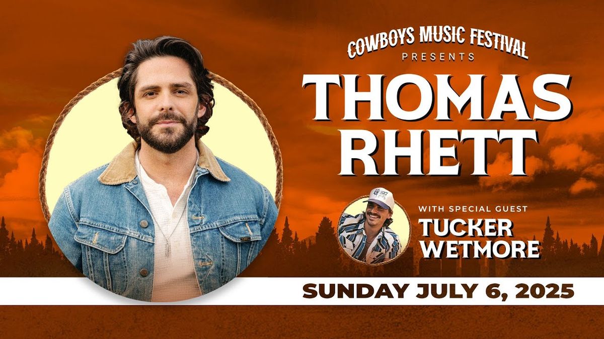 Cowboys Music Festival: Thomas Rhett, 5 July | Event in Calgary | AllEvents