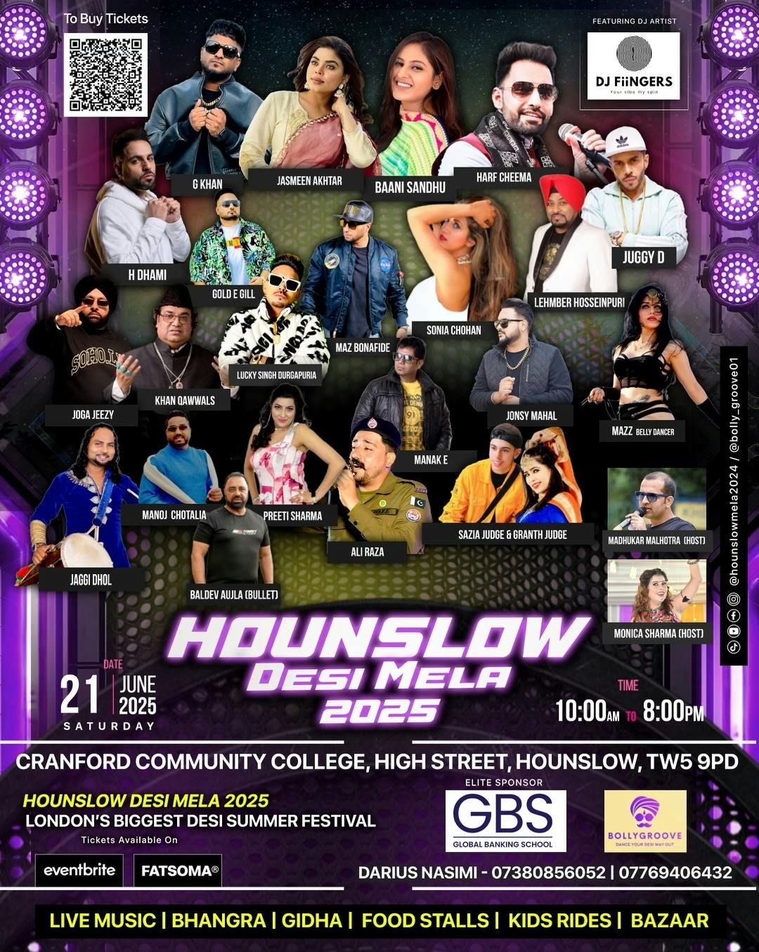 HOUNSLOW DESI MELA 2025 – LONDON’S BIGGEST DESI SUMMER FESTIVAL, 21 June | Event in Heston | AllEvents