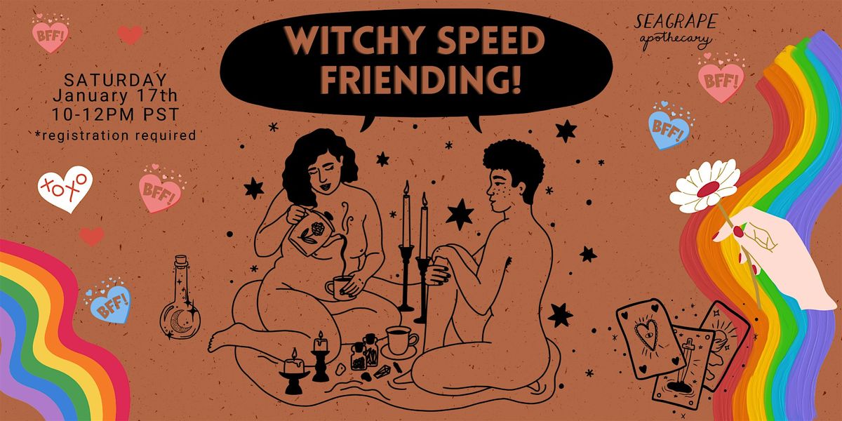 Witchy * In-Person Speed-Friending*, 17 January | Event in Portland | AllEvents