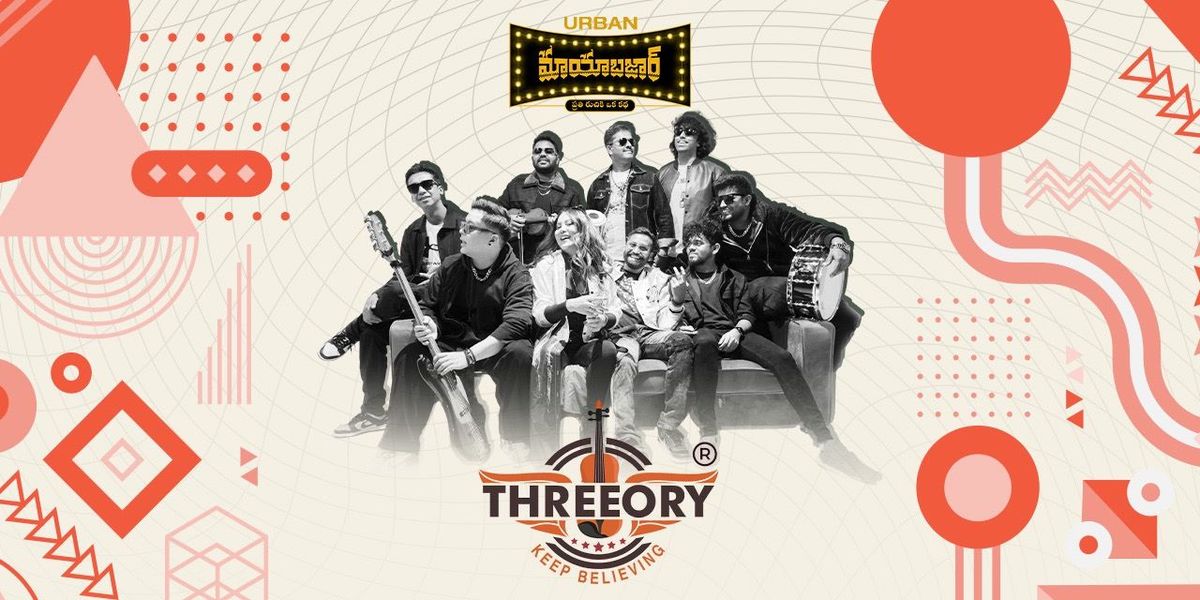 Band Threeory Live at Urban Mayabazar Aug 23, 23 August | Event in Hyderabad | AllEvents