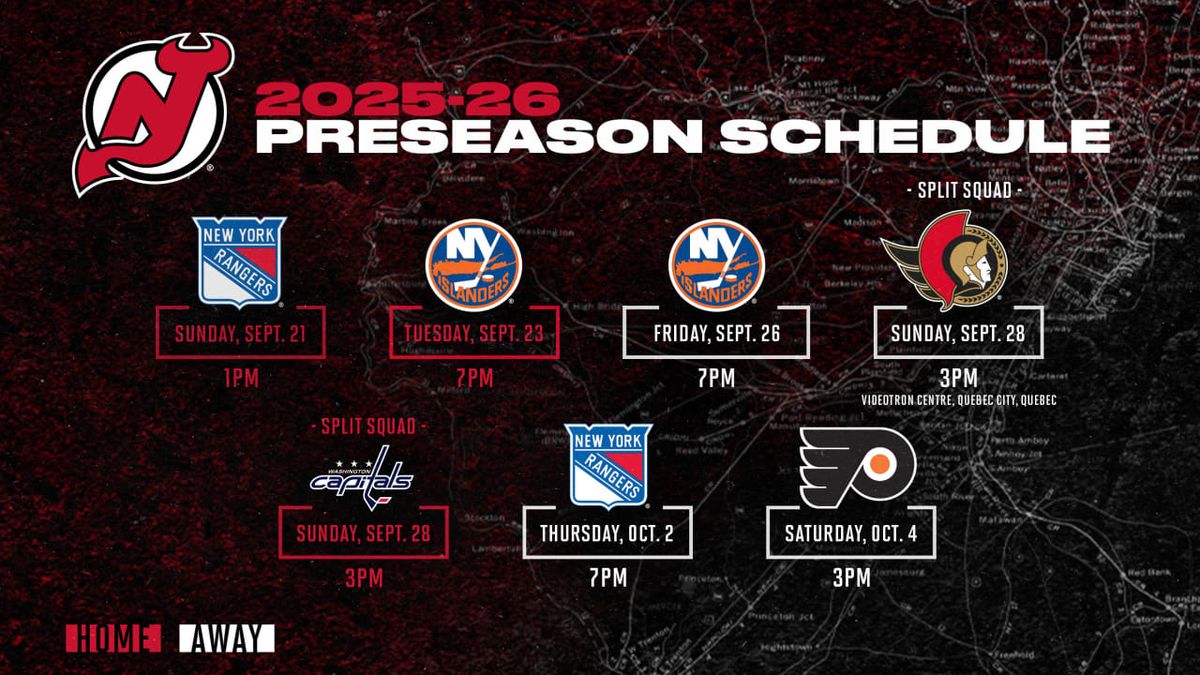 Parking Preseason: New York Rangers at New Jersey Devils (Split Squad), 28 September | Event in Newark | AllEvents