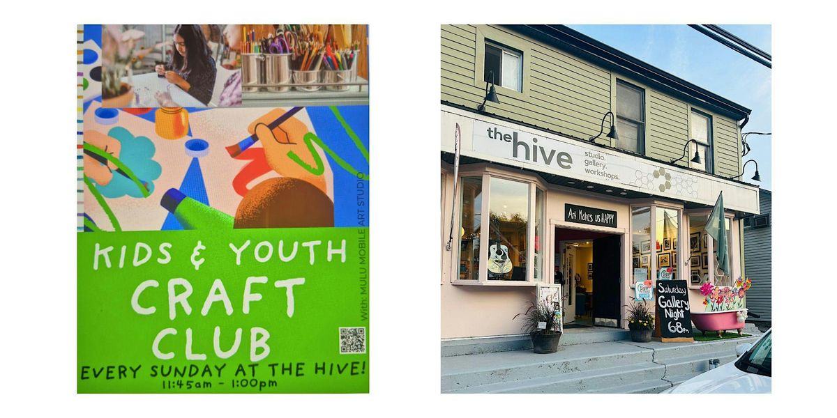 Kids & Youth Craft Club with MULU Mobile Art Studio