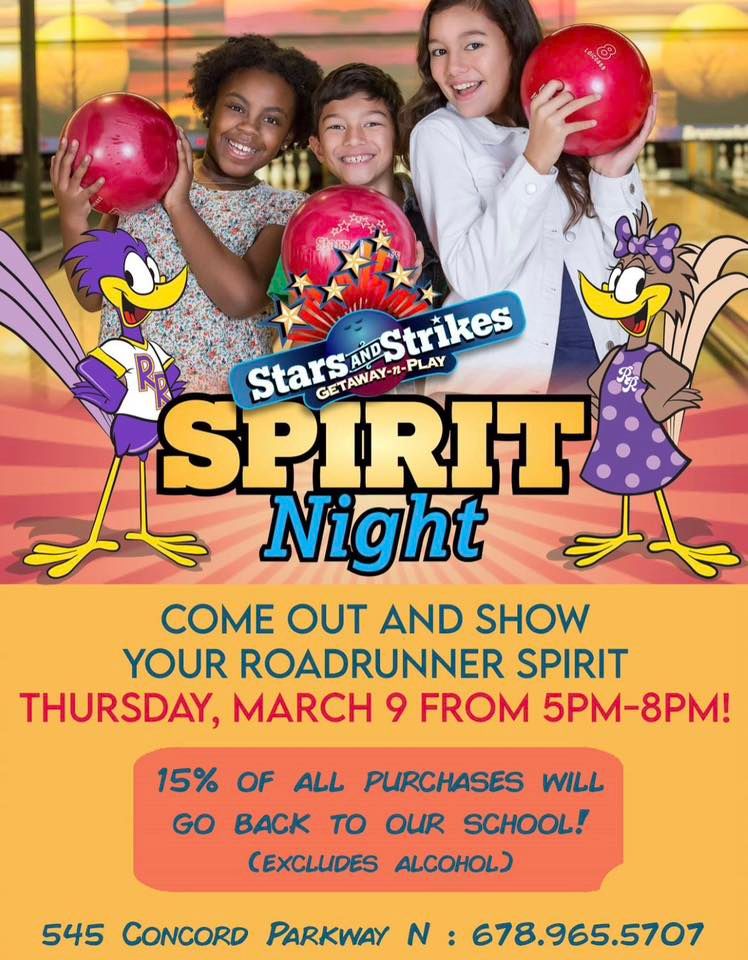 Stars & Strikes Spirit Night, Stars and Strikes Family Entertainment