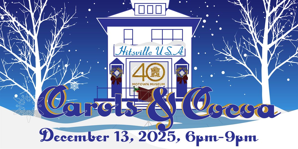 Carols & Cocoa, 13 December | Event in Detroit | AllEvents