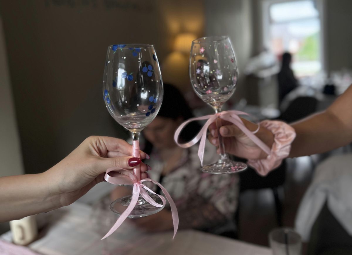 Paint and Sip - Wine Glass Painting | Event in Warrington | AllEvents