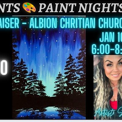 $30 Paint Night FUNdraiser - Albion Christian Church