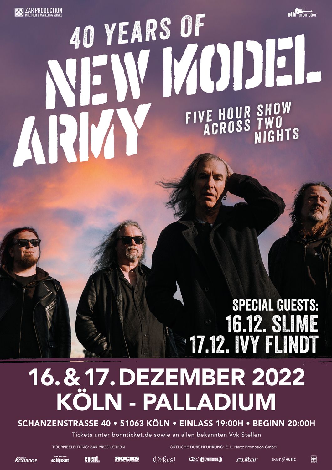 New Model Army Birmingham Tickets, 16 October | Event in Birmingham | AllEvents