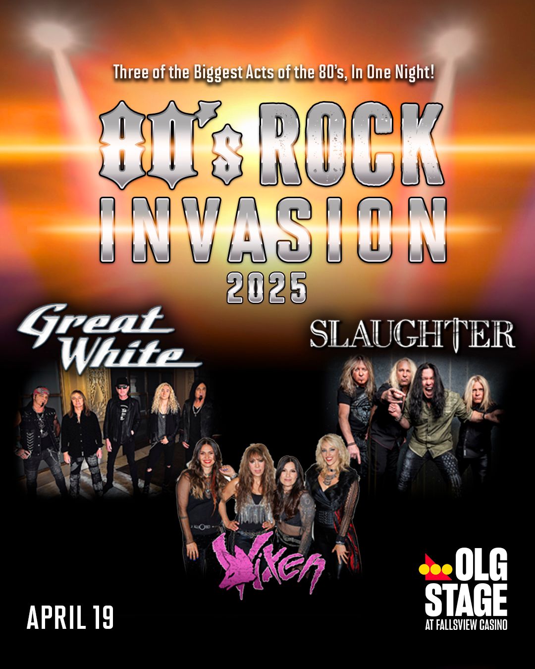 Great White & Slaughter, 11 September | Event in Catoosa | AllEvents
