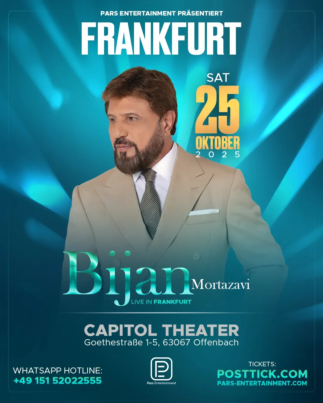 Bijan Mortazavi at The Centre in Vancouver for Performing Arts, 14 March | Event in Vancouver | AllEvents