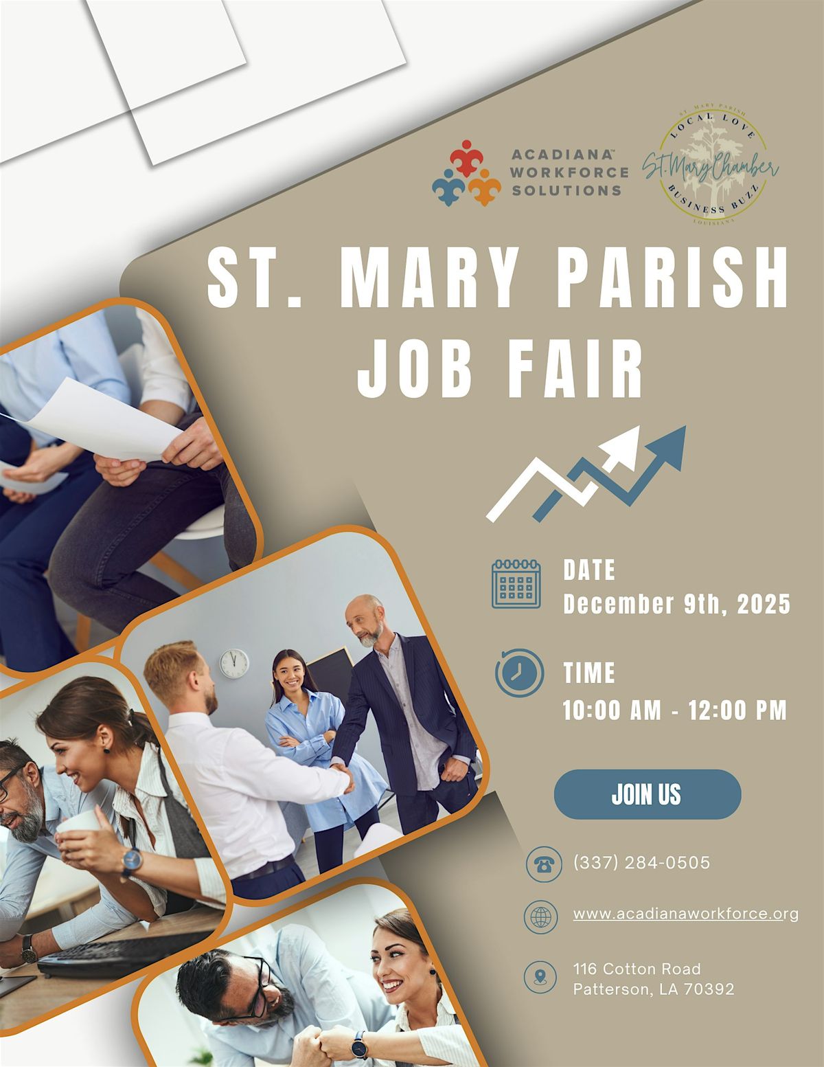 St Mary Parish Job Fair, 9 December | Event in Patterson | AllEvents