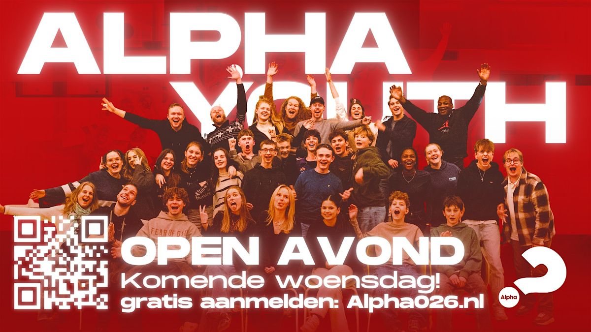 Open Avond ⦁ Alpha Youth 026 ⦁ Met Pizza's!, 26 November | Event in Arnhem | AllEvents
