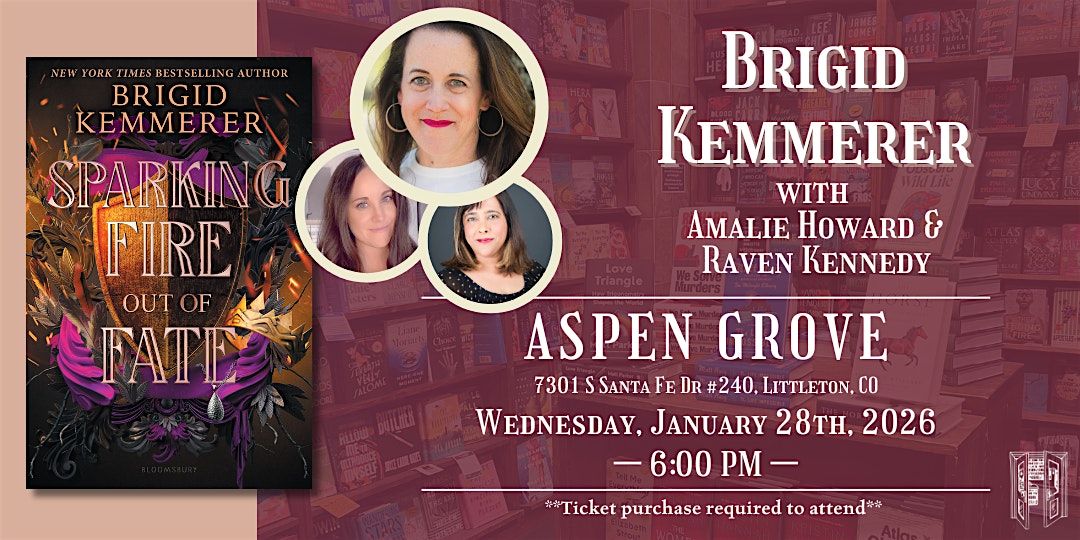 Brigid Kemmerer w/ Amalie Howard and Raven Kennedy at Tattered Cover, 28 January | Event in Littleton | AllEvents