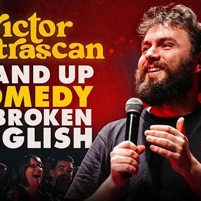 Stand up Comedy in broken English • Victor Patrascan in Valencia