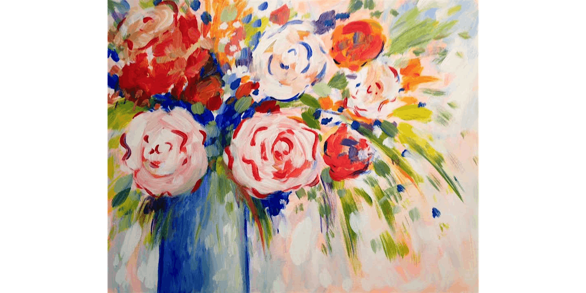Pinot's Poppin' Peonies - Paint and Sip in Tyler | Classpop!™, 24 February | Event in Tyler | AllEvents