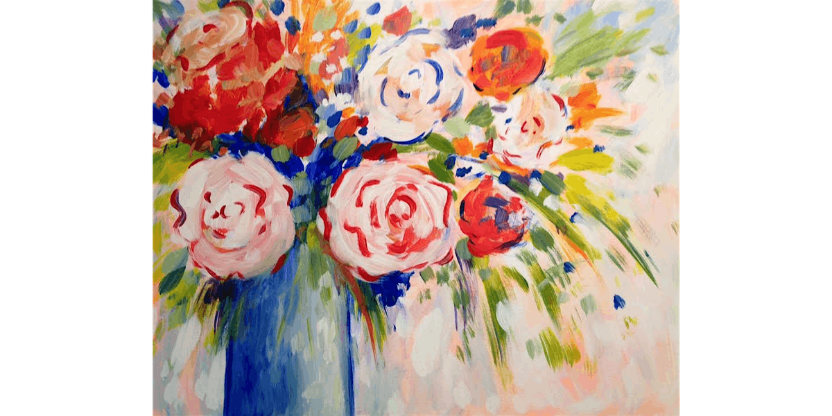 Pinots Poppin Peonies - Paint and Sip in Tyler | Classpop!TM