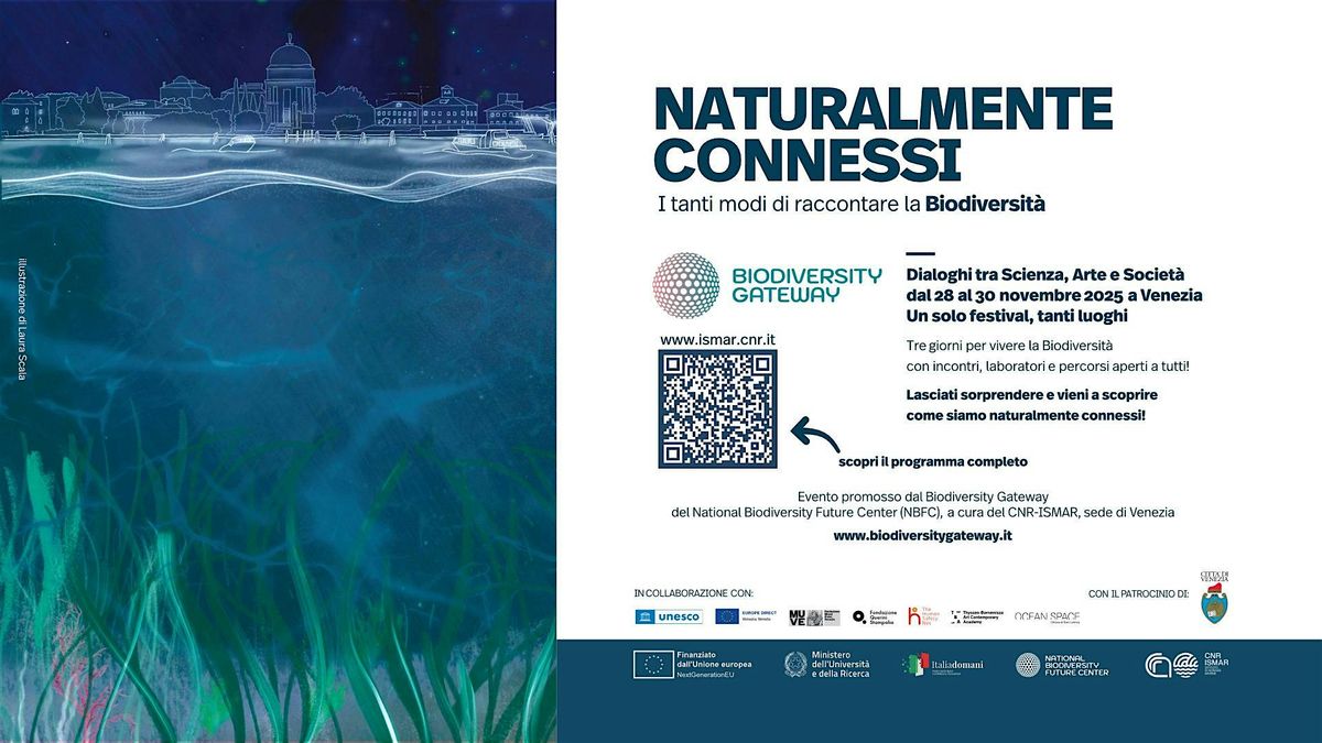 Talk - CNR-ISMAR: Valore della Natura | Sottoterra, 28 November | Event in Venezia | AllEvents