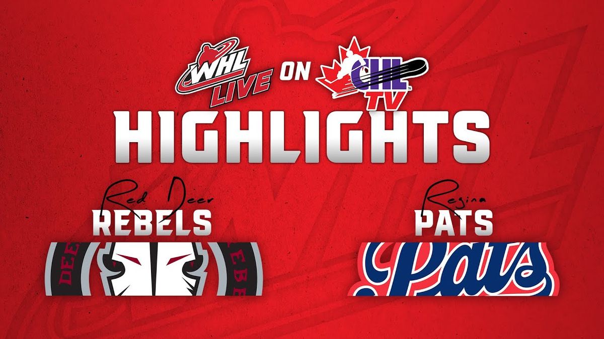 Red Deer Rebels vs. Regina Pats, 23 October | Event in Red Deer | AllEvents