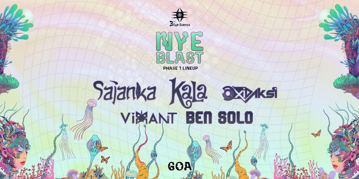 NYE BLAST IN GOA by 3rd Eye Events, 31 December | Event in Goa | AllEvents