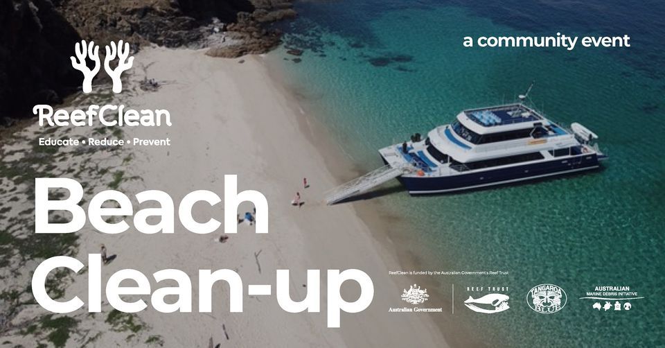 ReefClean Curtis Island Community Beach CleanUp, Curtis Ferry