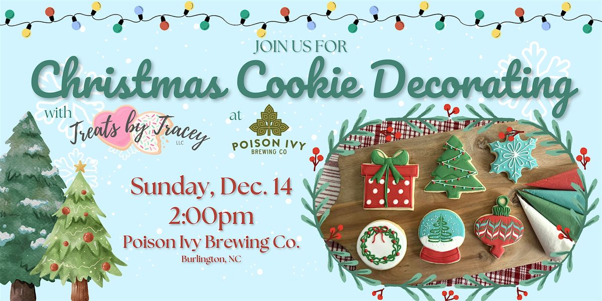 Christmas Cookie Decorating with Treats by Tracey, 14 December | Event in Burlington | AllEvents