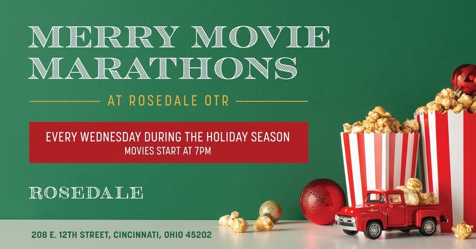 Merry Movie Marathons, Rosedale OTR, Cincinnati, 29 November 2023