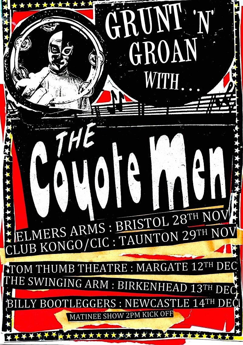 The Coyote Men + The Ravaged - Live @ Billy's, 14 December | Event in Newcastle upon Tyne | AllEvents