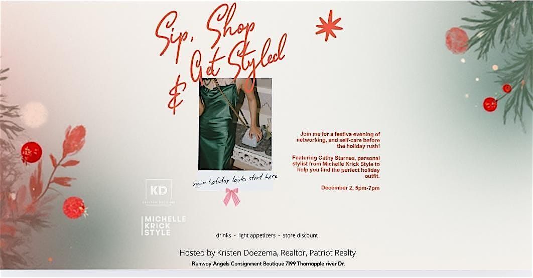 Sip, Shop, & get Styled, 2 December | Event in Forest Hills | AllEvents