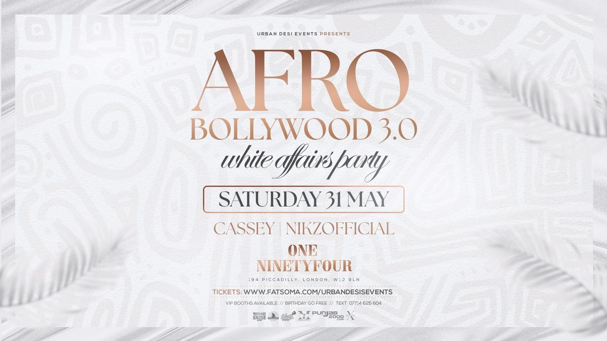 60% SOLD OUT AFRO BOLLYWOOD 3.0  | Event in London | AllEvents