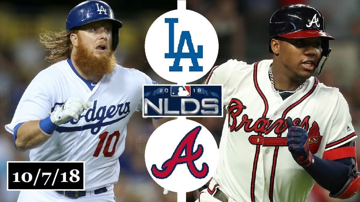Los Angeles Dodgers vs. Atlanta Braves, Dodger Stadium, Los Angeles
