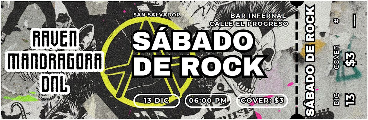 Sábado de Rock, 13 December | Event in San Salvador | AllEvents
