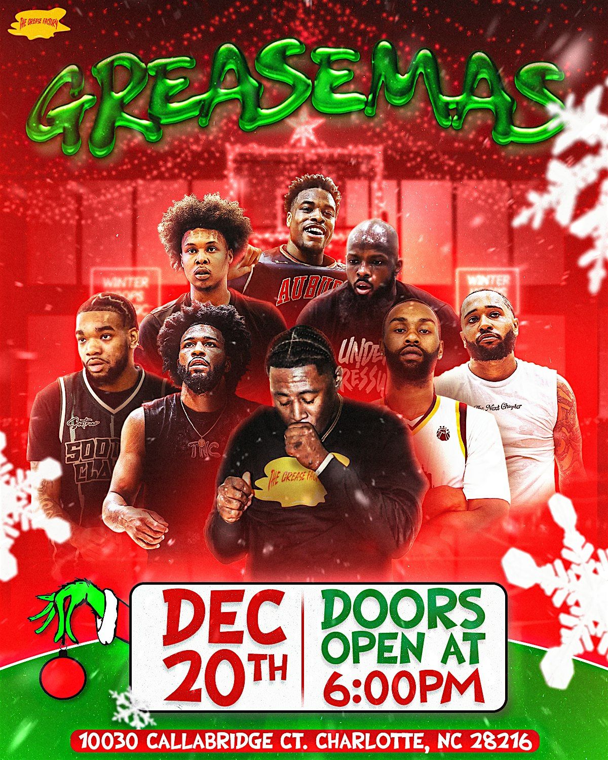 Greasemas 2025, 20 December | Event in Charlotte | AllEvents
