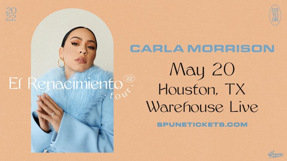 Carla Morrison w/ Irene Diaz & Mariangela Warehouse Live, Warehouse
