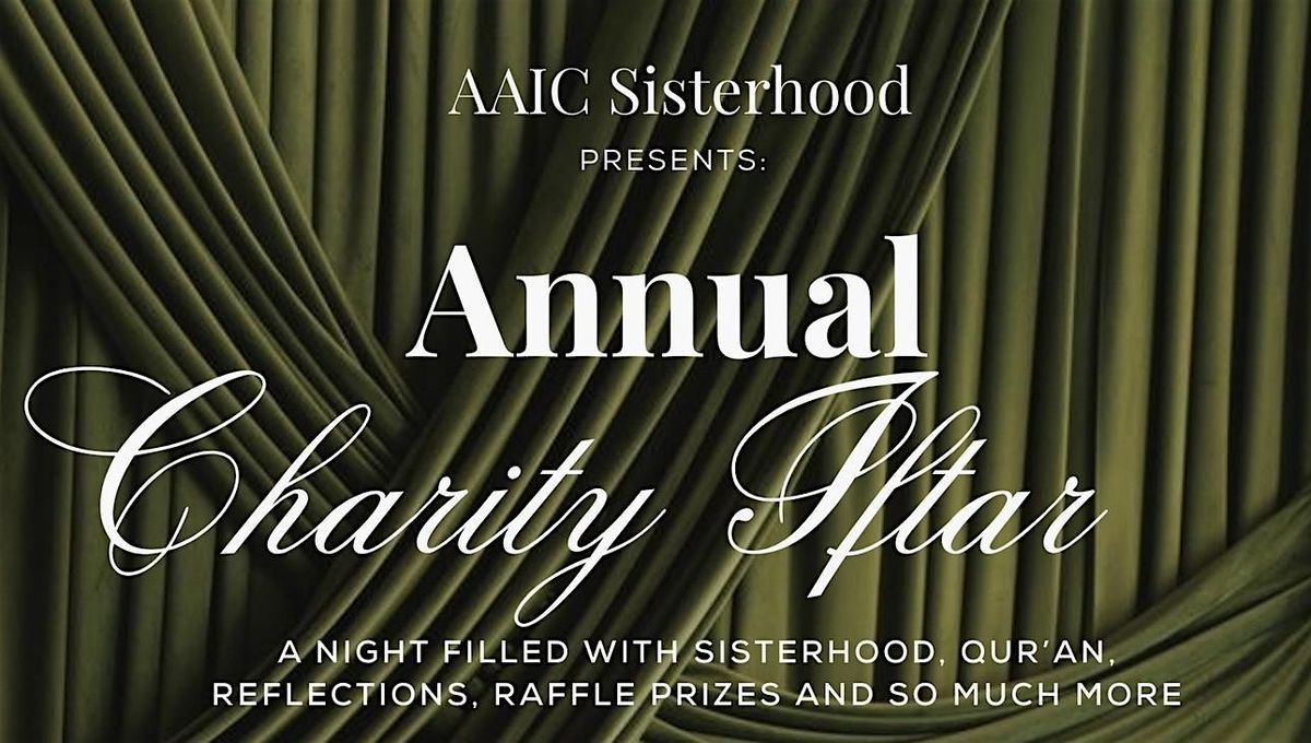 AAIC Annual Charity Iftar