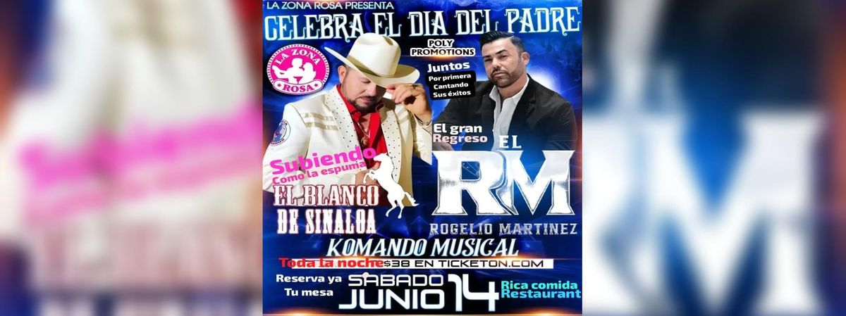 EL BLANCO DE SINALOA & ROGELIO RAMOS, 14 June | Event in Los Angeles | AllEvents