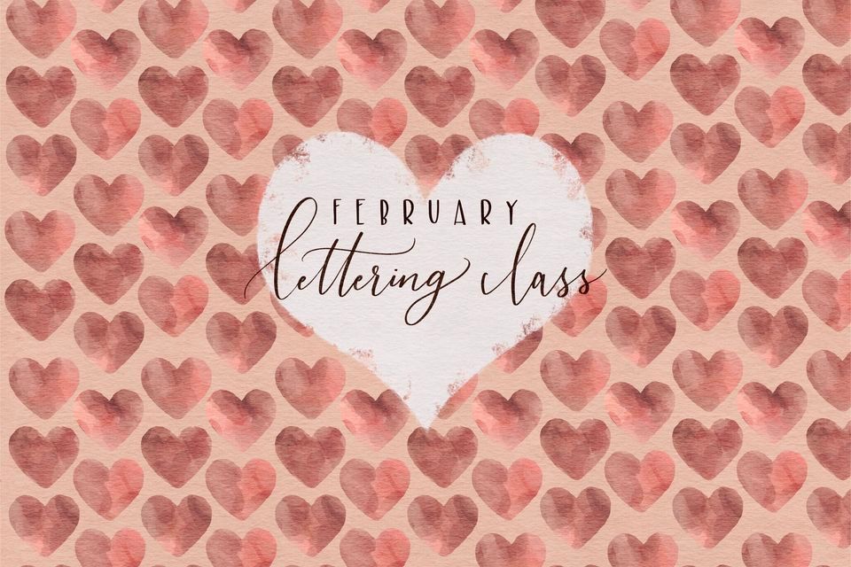 Pierre Lettering Class, River Center Church, Pierre, 23 February 2024 ...