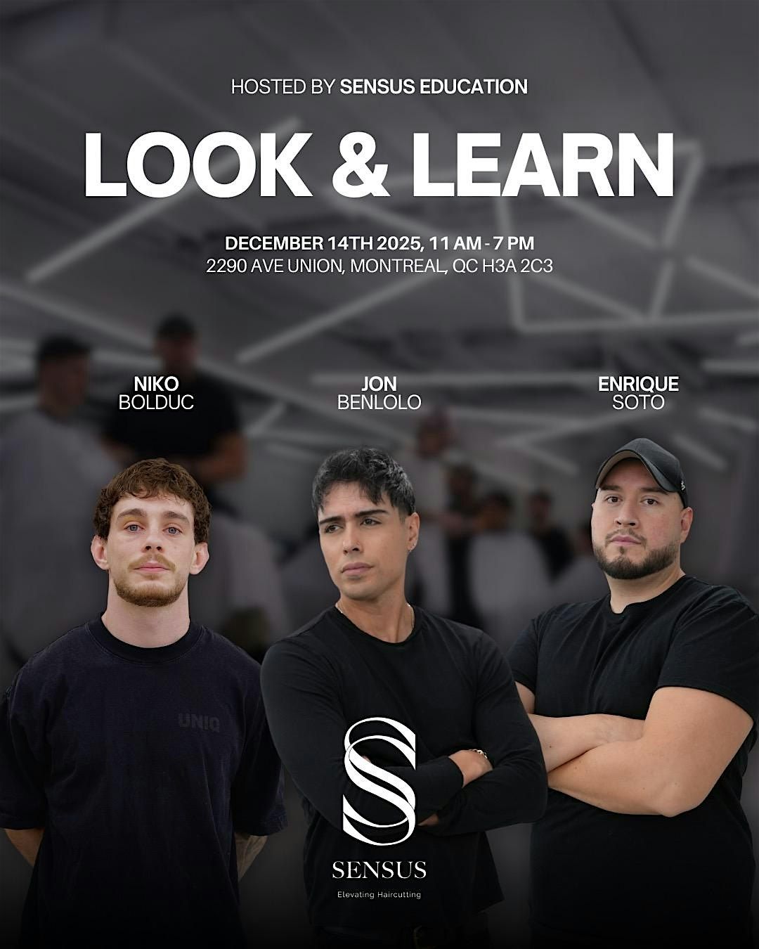 LOOK AND LEARN - VOL2, 14 December | Event in Montréal | AllEvents