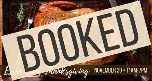 Essen Haus Thanksgiving Dinner Booked At Essen Haus Madison Madison