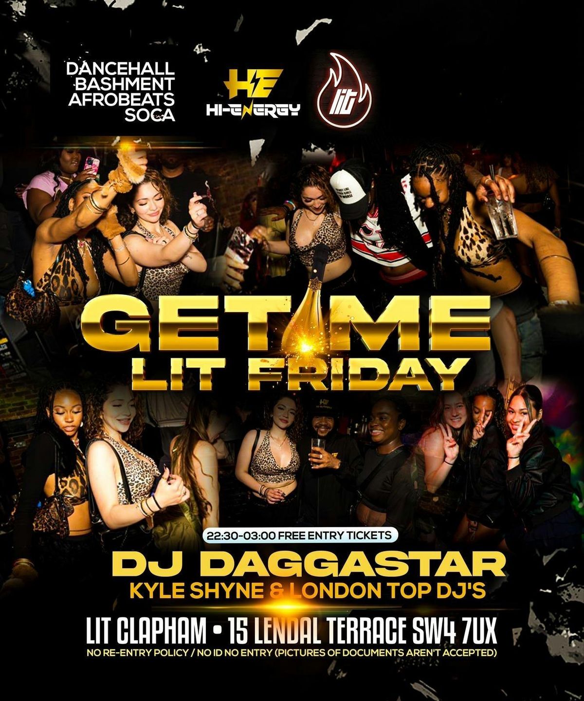 Get Me Lit Fridays - Dj Daggastar and Friends, 27 June | Event in London | AllEvents