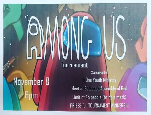 Among Us Tournament Estacada Assembly Of God Church 8 November