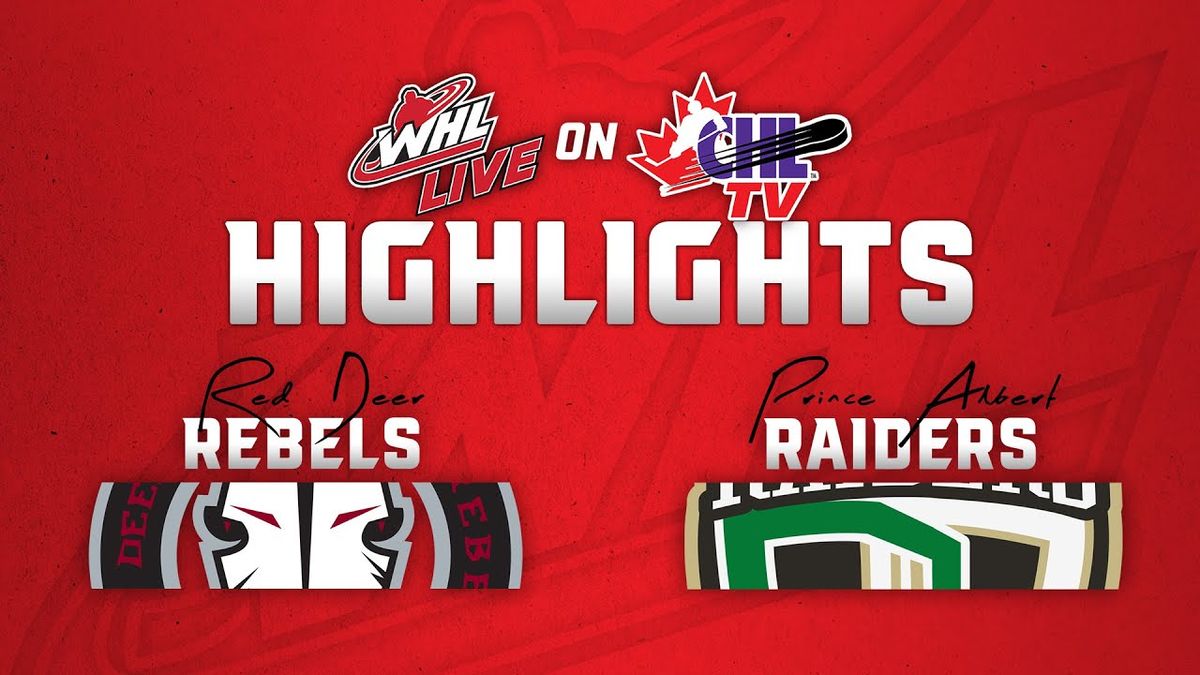 Prince Albert Raiders at Red Deer Rebels at Marchant Crane Centrium at Westerner Park, 6 December | AllEvents