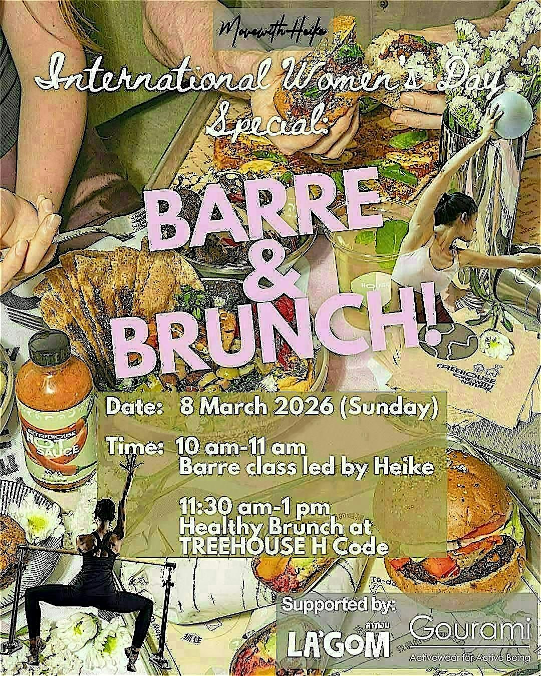 International Women's Day Special: BARRE &amp; BRUNCH