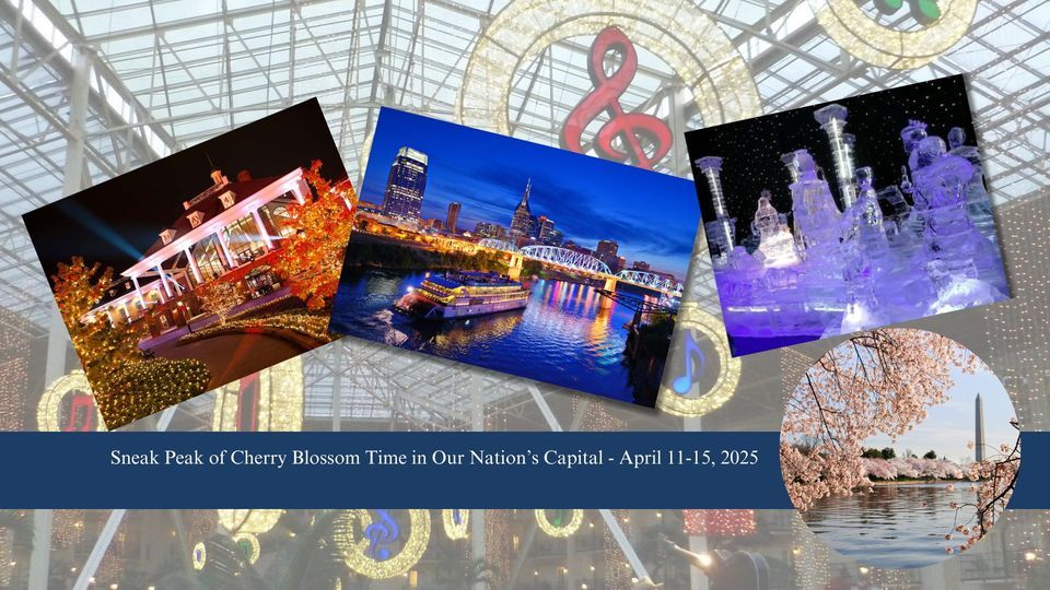 Christmas at The Opryland Resort Prestige Club Travel Show, First State Opryland Hotel Events Calendar 2025