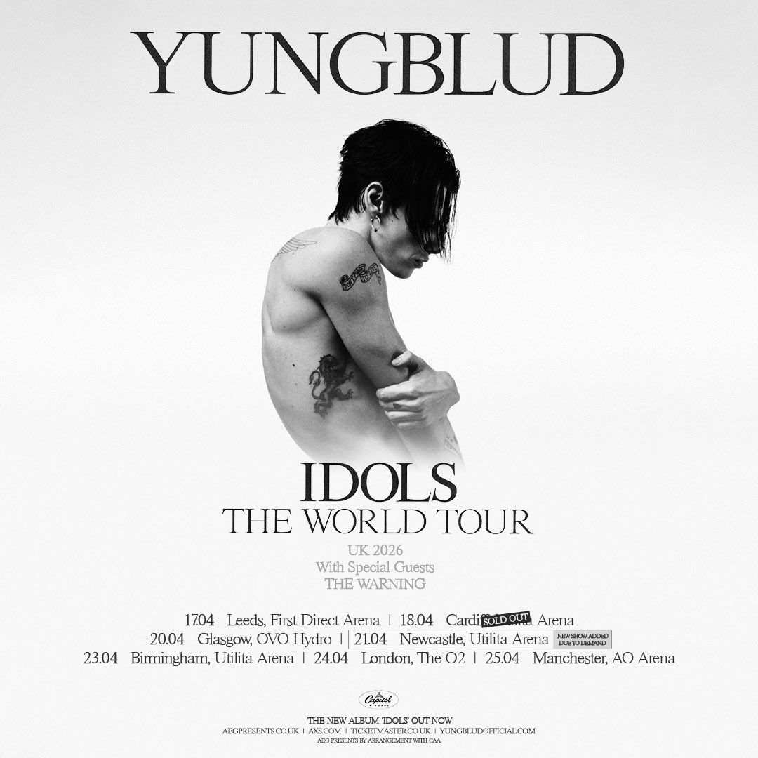 Yungblud Leeds Tickets, 17 April | Event in Leeds | AllEvents