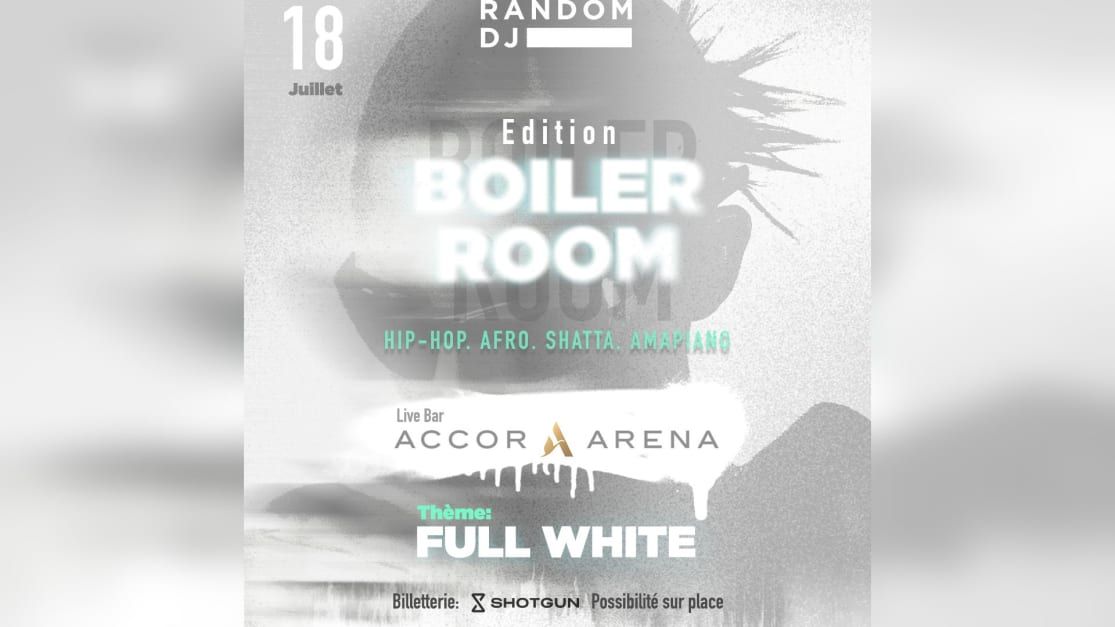 Random Dj - Édition Boiler Room in Paris, 18 July | Event in Paris | AllEvents
