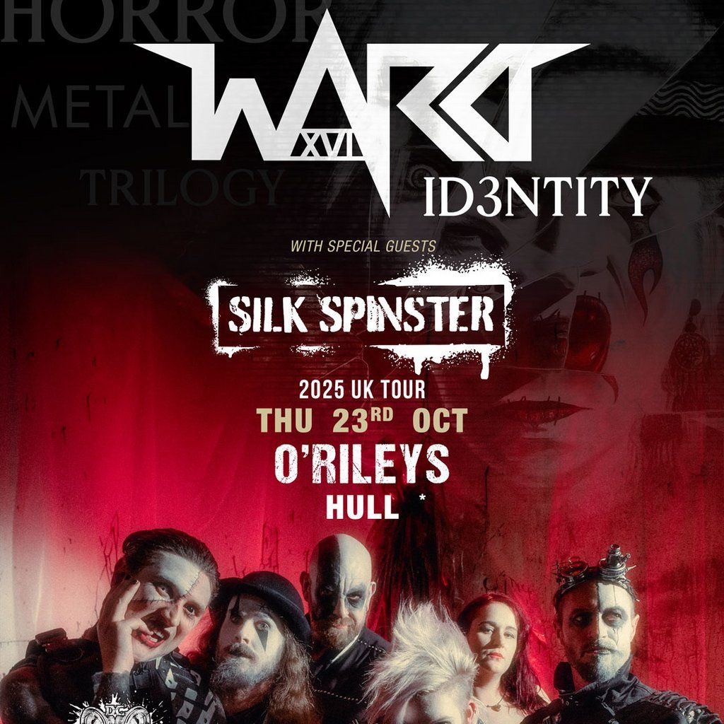 WARD XVI - ID3NTITY TOUR 2025 - O'Rileys, Hull, 23 October | Event in Kingston Upon Hull | AllEvents