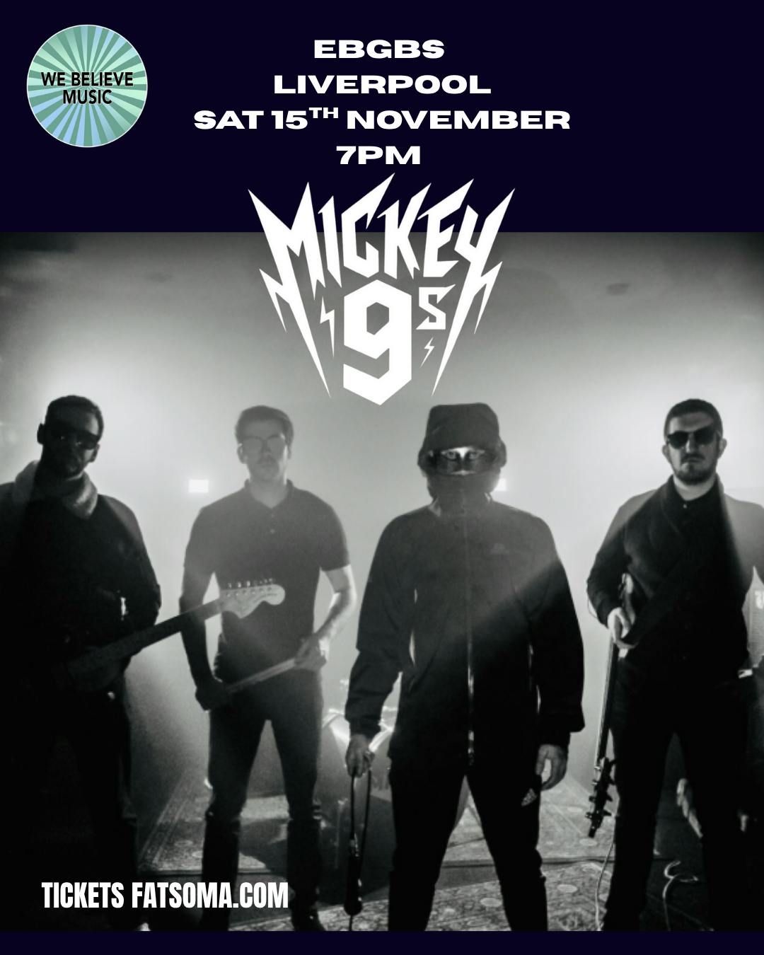 MICKEY 9S PLUS GUESTS, 15 November | Event in Liverpool | AllEvents